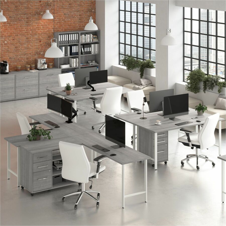 Bush Furniture 40"W x 20"D x 30H Office Storage Cabinet (HUF140X) - SchoolOutlet