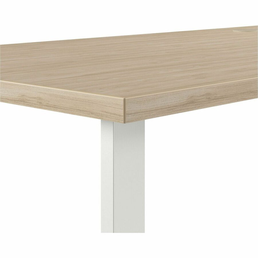 Bush Furniture 72W L - Shaped Office Desk with Metal Legs (HUS001X) - SchoolOutlet
