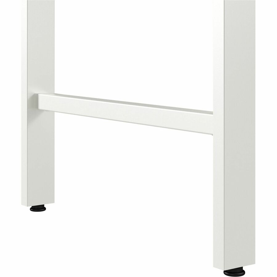 Bush Furniture 60W L - Shaped Office Desk with Metal Legs (HUS003X) - SchoolOutlet