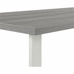 Bush Furniture 60W L - Shaped Office Desk with Metal Legs (HUS003X) - SchoolOutlet