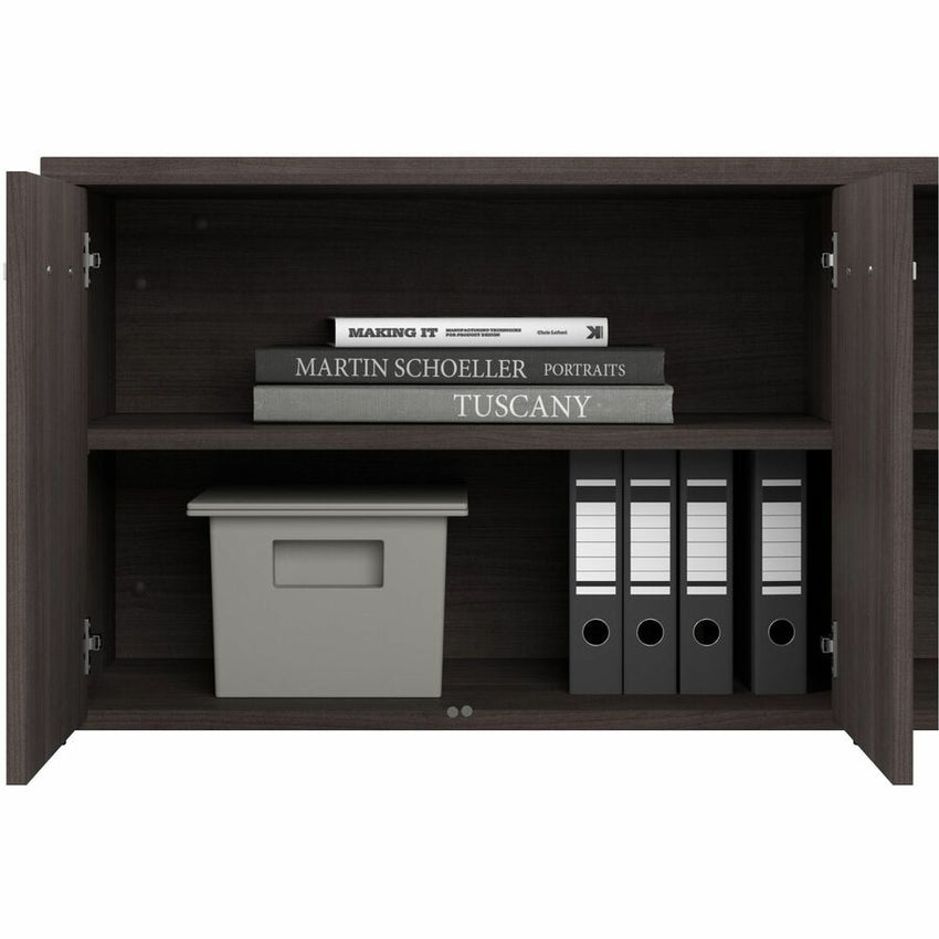 Bush Furniture 71"x 29"Computer Desk with File Cabinet & Storage Cabinet (HYB014X) - SchoolOutlet