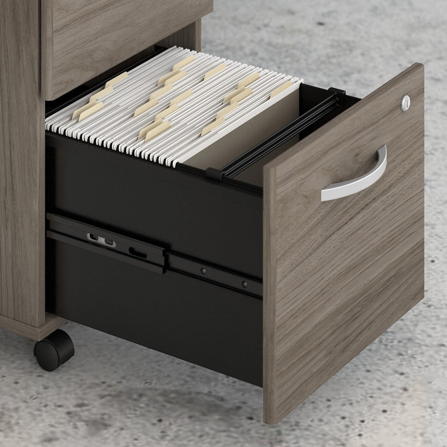 Bush Furniture 71"x 29"Computer Desk with File Cabinet & Storage Cabinet (HYB014X) - SchoolOutlet