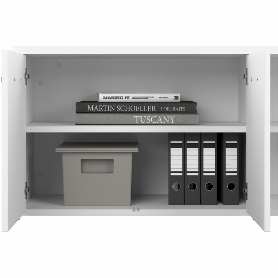 Bush Furniture 71"x 29"Computer Desk with File Cabinet & Storage Cabinet (HYB014X) - SchoolOutlet
