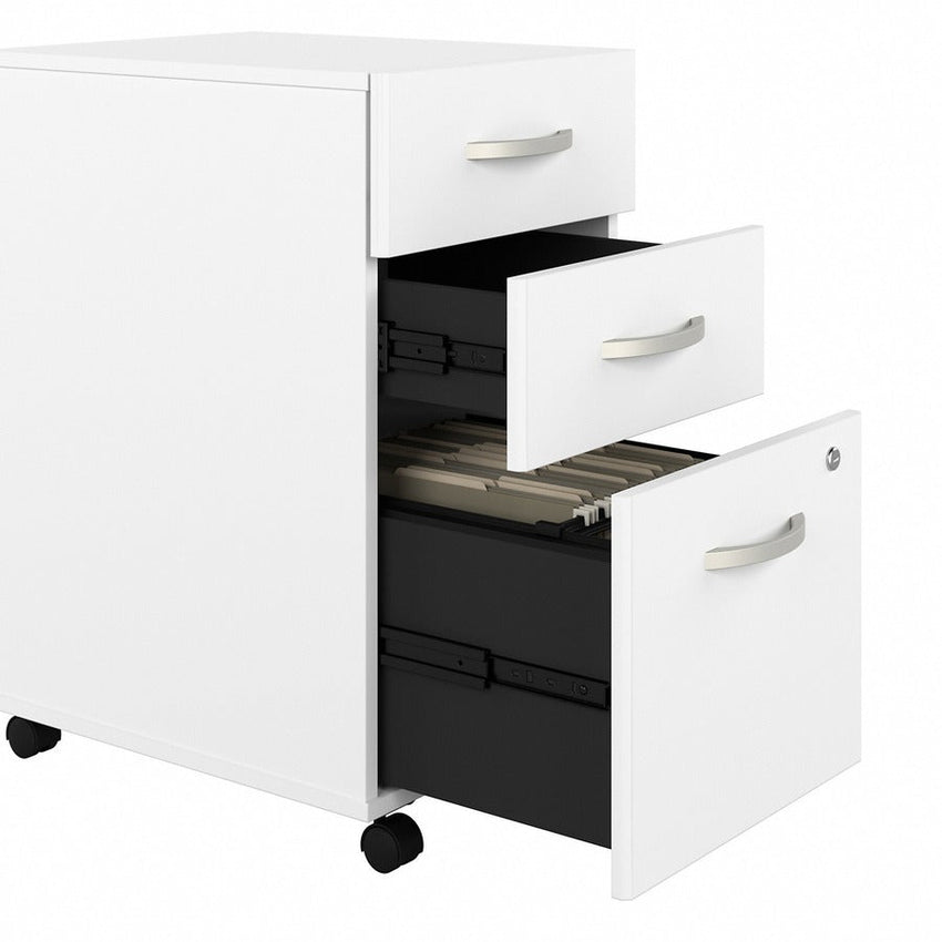 Bush Furniture 71"x 29"Computer Desk with File Cabinet & Storage Cabinet (HYB014X) - SchoolOutlet