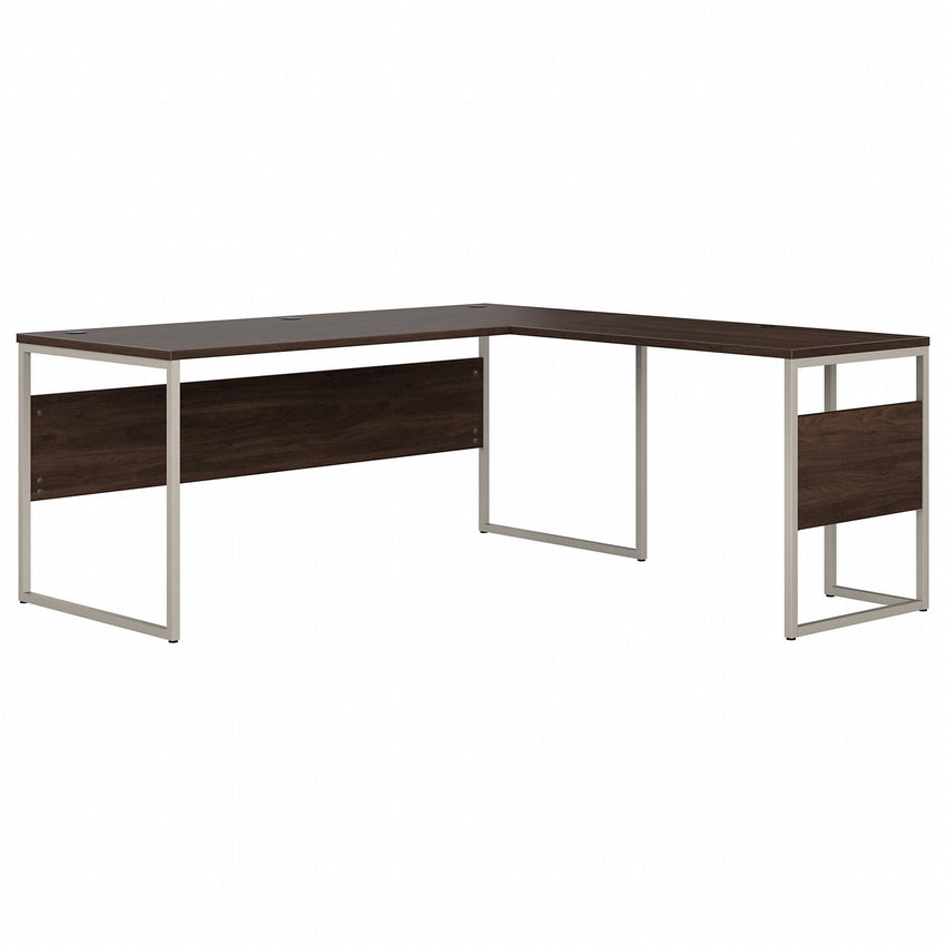 Bush Furniture 71"x 71"L - Shaped Computer Desk with Metal Legs (HYB026X) - SchoolOutlet