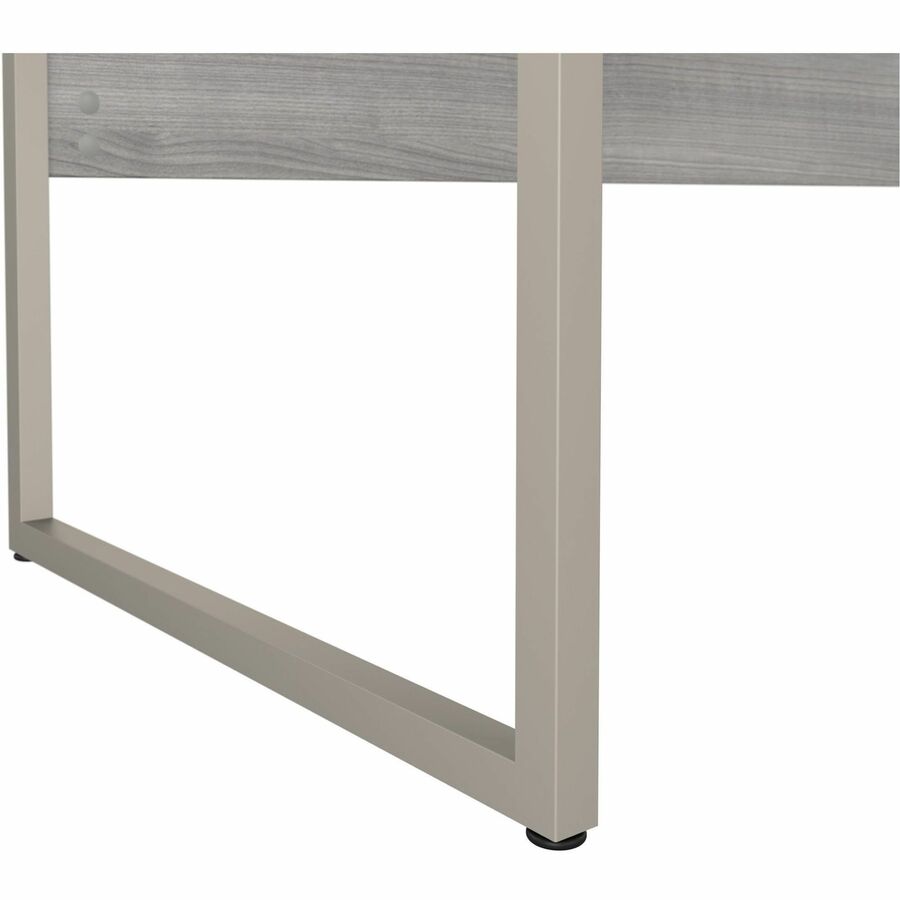 Bush Furniture 71"x 71"L - Shaped Computer Desk with Metal Legs (HYB026X) - SchoolOutlet