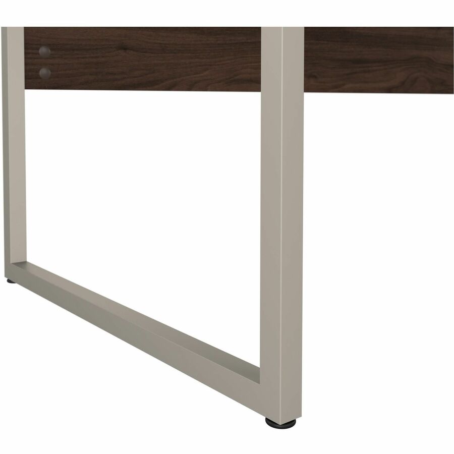 Bush Furniture 71"x 71"L - Shaped Computer Desk with Metal Legs (HYB026X) - SchoolOutlet