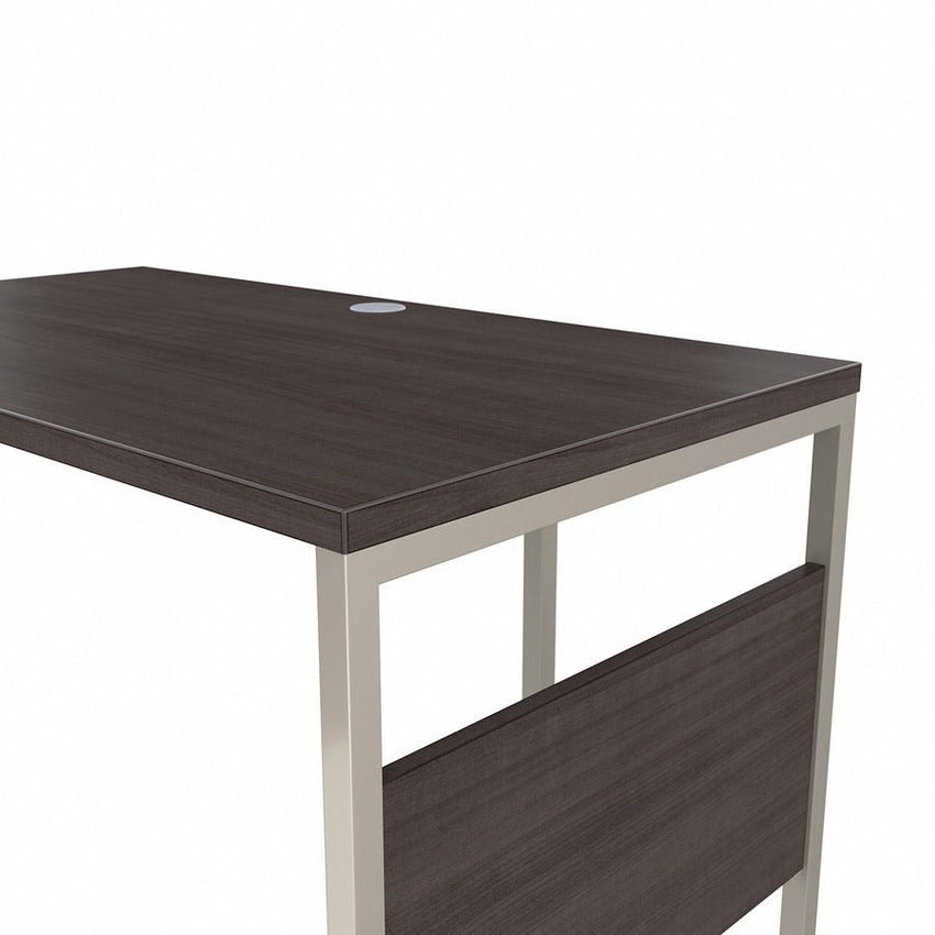 Bush Furniture 59"x 71"L - Shaped Computer Desk with Mobile File Cabinet (HYB029X) - SchoolOutlet