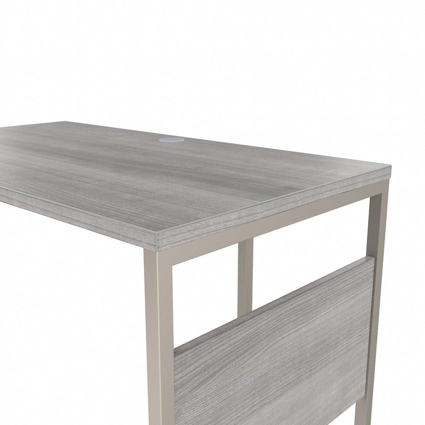 Bush Furniture 59"x 71"L - Shaped Computer Desk with Mobile File Cabinet (HYB029X) - SchoolOutlet