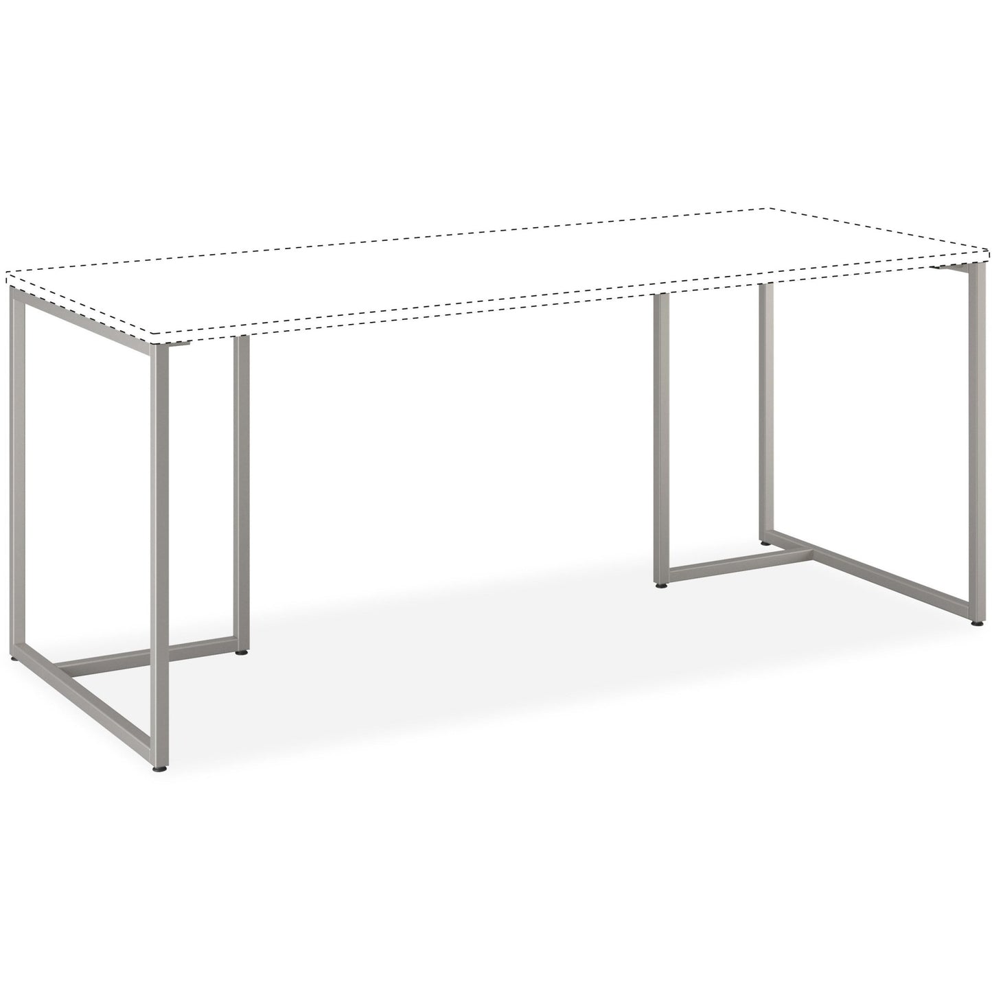 Bush Furniture 60"/72"Worksurfaces - Mid - Century Modern Support Frame (KI7010803X) - SchoolOutlet