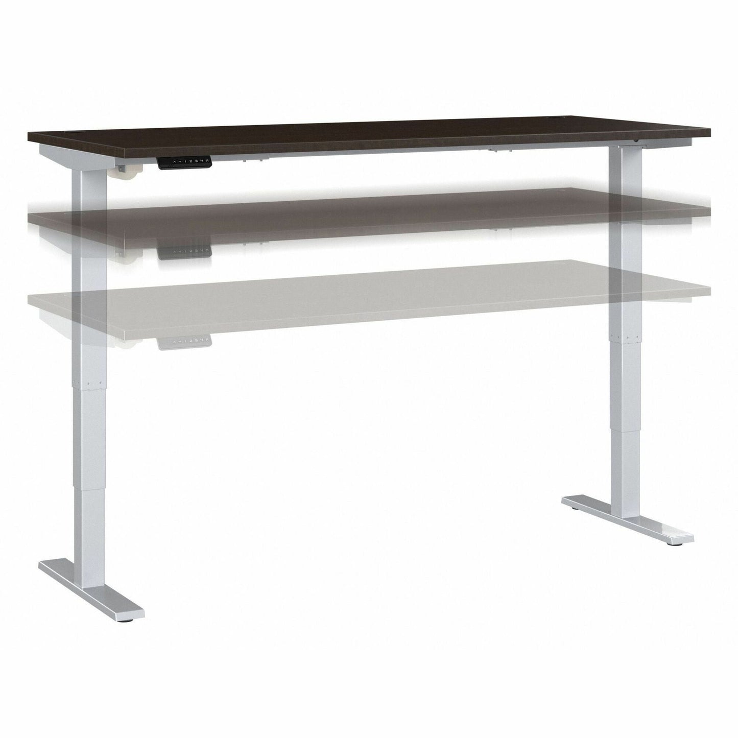 Bush Furniture 71"x 29"Electric Height Adjustable Standing Desk (M4S7230X) - SchoolOutlet