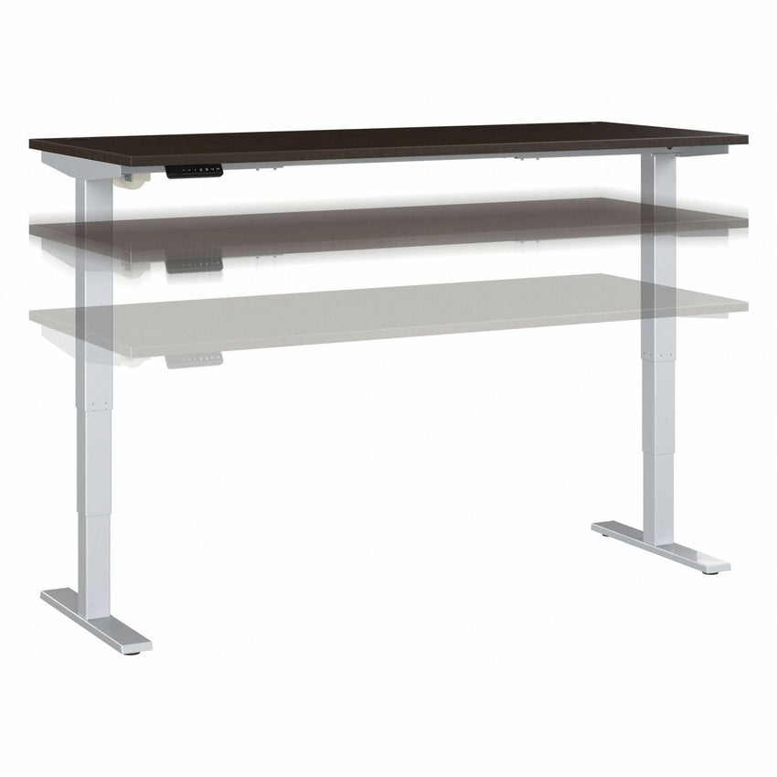 Bush Furniture 71"x 29"Electric Height Adjustable Standing Desk (M4S7230X) - SchoolOutlet