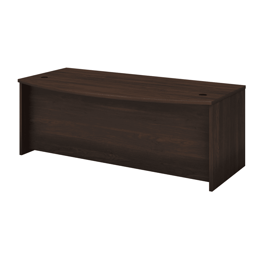 Bush Furniture Studio C 72"W x 36"D Bow Front Desk (SCD172X) - SchoolOutlet