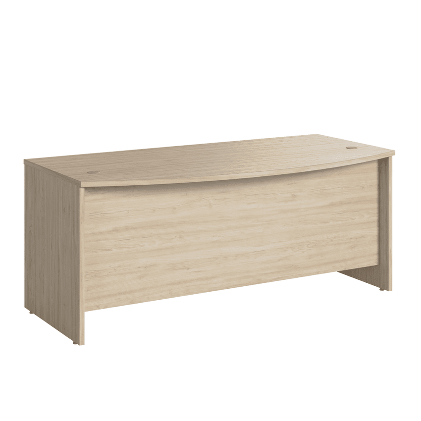 Bush Furniture Studio C 72"W x 36"D Bow Front Desk (SCD172X) - SchoolOutlet