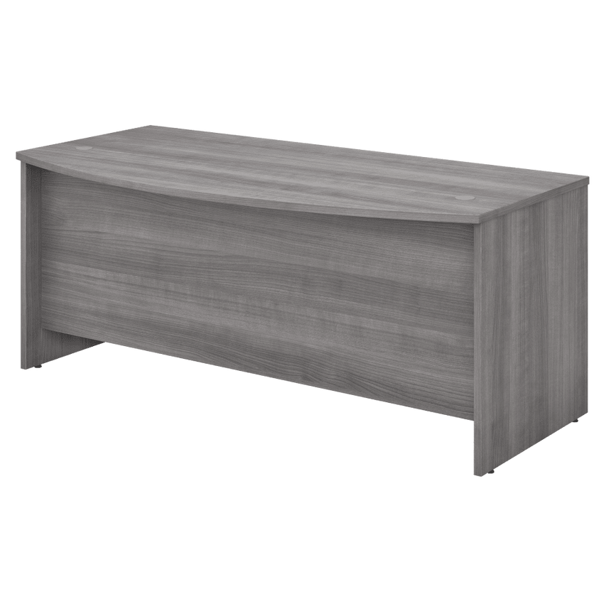 Bush Furniture Studio C 72"W x 36"D Bow Front Desk (SCD172X) - SchoolOutlet