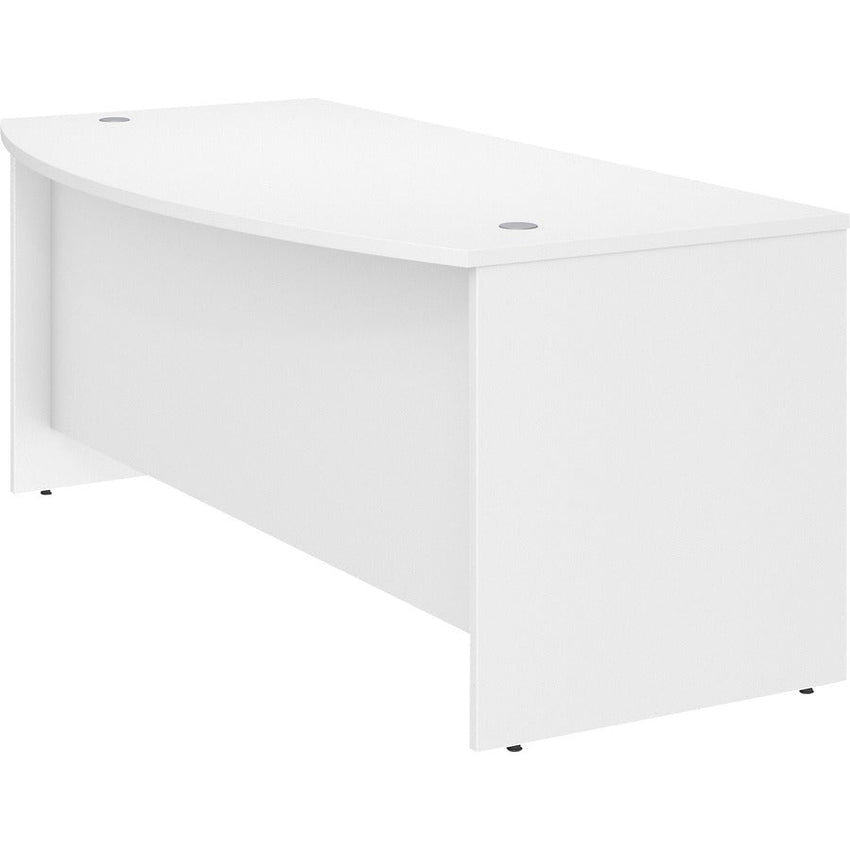 Bush Furniture Studio C 72"W x 36"D Bow Front Desk (SCD172X) - SchoolOutlet