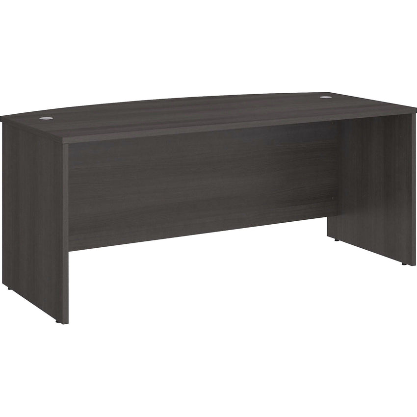 Bush Furniture Studio C 72"W x 36"D Bow Front Desk (SCD172X) - SchoolOutlet