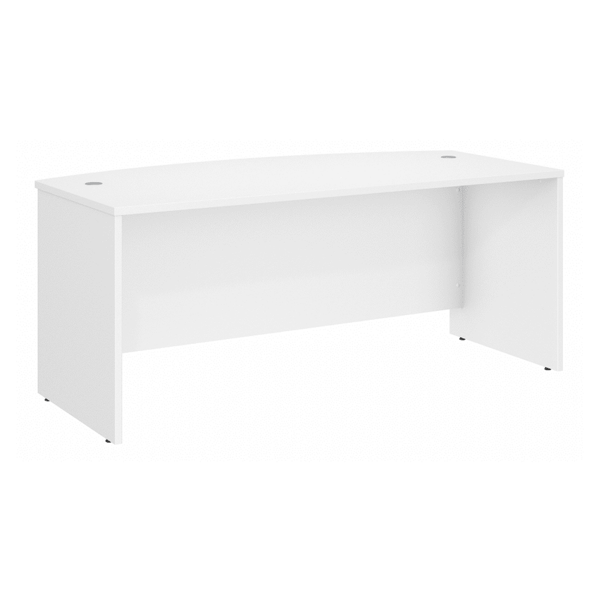 Bush Furniture Studio C 72"W x 36"D Bow Front Desk (SCD172X) - SchoolOutlet