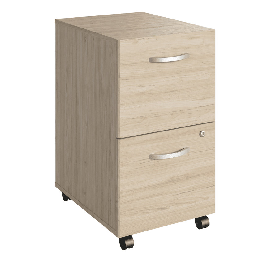Bush Furniture 2 - Drawer Mobile File Cabinet (SCF116X) - SchoolOutlet