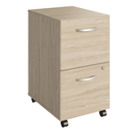 Bush Furniture 2 - Drawer Mobile File Cabinet (SCF116X) - SchoolOutlet
