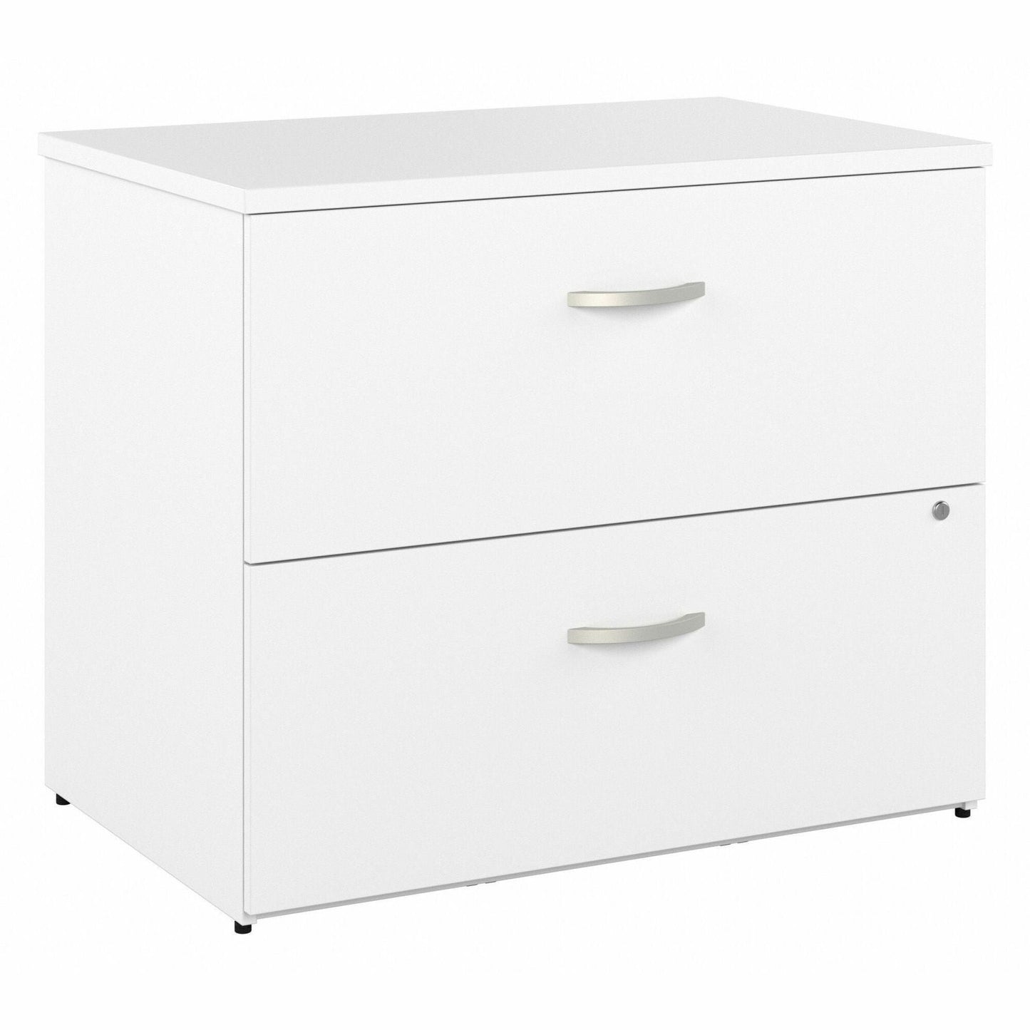Bush Furniture 2 Drawer Lateral File Cabinet - Modern Office Storage Solution (SCF136X) - SchoolOutlet