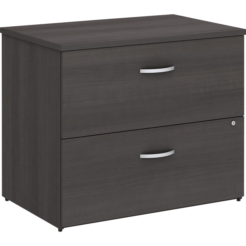 Bush Furniture 2 Drawer Lateral File Cabinet - Modern Office Storage Solution (SCF136X) - SchoolOutlet