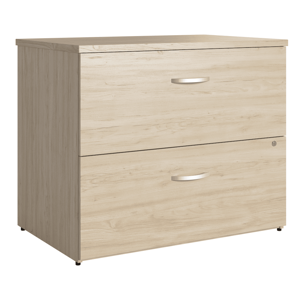 Bush Furniture 2 Drawer Lateral File Cabinet - Modern Office Storage Solution (SCF136X) - SchoolOutlet