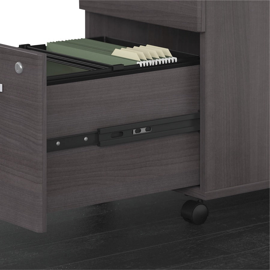 Bush Furniture 3 Drawer Mobile File Cabinet - Compact Office Storage Solution (SCF216X) - SchoolOutlet