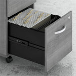 Bush Furniture 3 Drawer Mobile File Cabinet - Compact Office Storage Solution (SCF216X) - SchoolOutlet