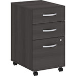 Bush Furniture 3 Drawer Mobile File Cabinet - Compact Office Storage Solution (SCF216X) - SchoolOutlet