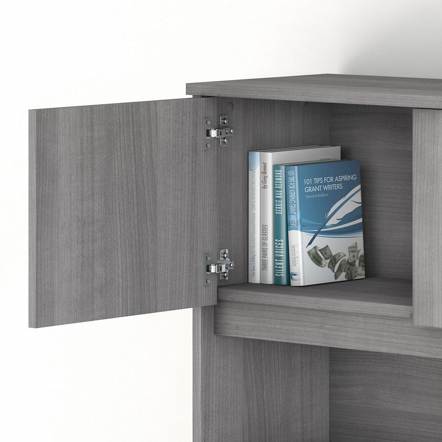 Bush Furniture 72W Hutch - 4 - Door Office Storage Organizer (SCH172X) - SchoolOutlet