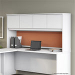 Bush Furniture 72W Hutch - 4 - Door Office Storage Organizer (SCH172X) - SchoolOutlet