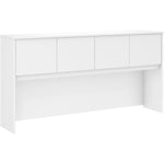 Bush Furniture 72W Hutch - 4 - Door Office Storage Organizer (SCH172X) - SchoolOutlet