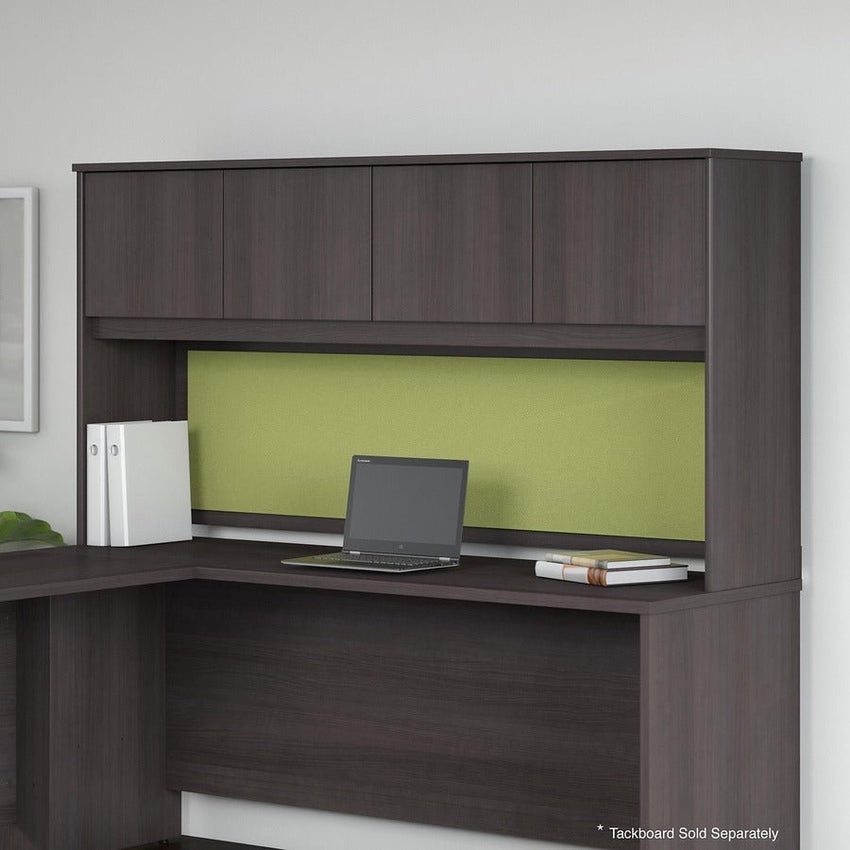 Bush Furniture 72W Hutch - 4 - Door Office Storage Organizer (SCH172X) - SchoolOutlet