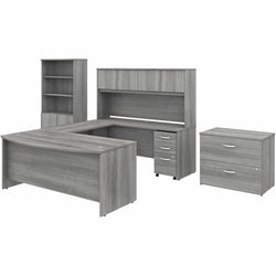 Bush Furniture Studio C Desk/Hutch/Bookcase/File Cabinet (STC001X)