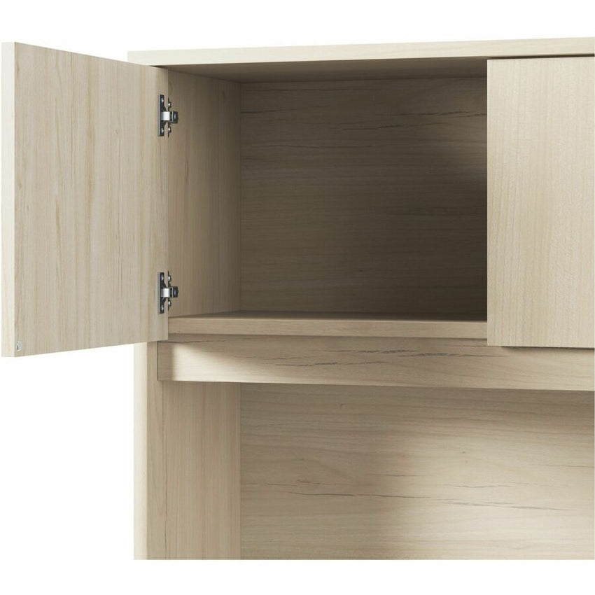 Bush Furniture Studio C L Shaped Desk with Hutch and Mobile File Cabinet (STC006X) - SchoolOutlet
