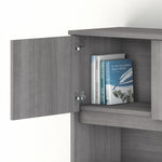 Bush Furniture Studio C L Shaped Desk with Hutch and Mobile File Cabinet (STC006X) - SchoolOutlet