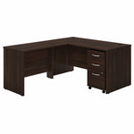 Bush Furniture Studio C L - Shaped Desk with Mobile File Cabinet (STC008X) - SchoolOutlet