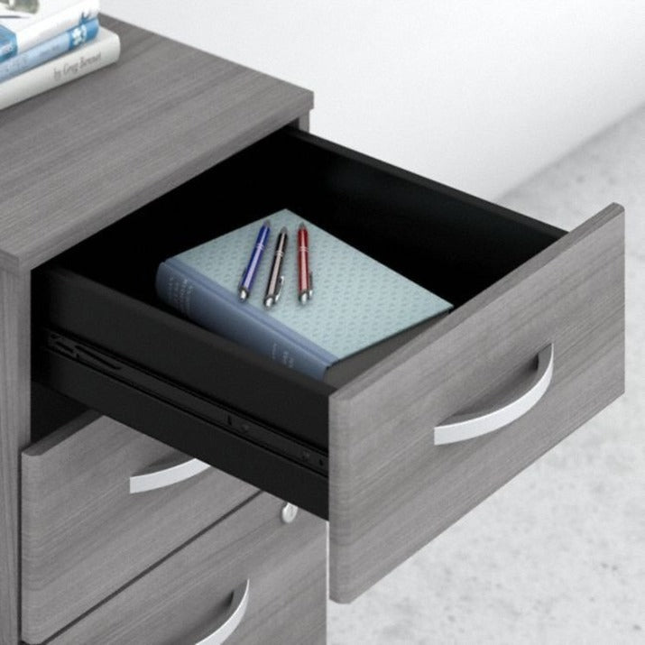 Bush Furniture Studio C 72"W x 30"D Office Desk with Mobile File Cabinet (STC013X) - SchoolOutlet