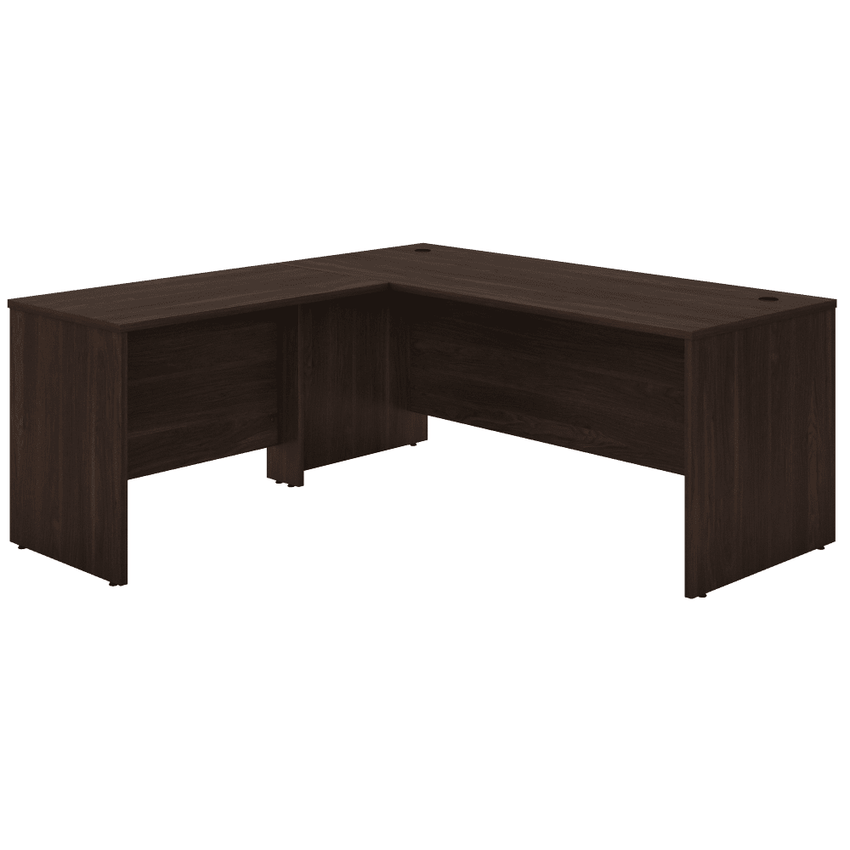 Bush Furniture Studio C 72"W x 30"D L Shaped Desk with 42W Return (STC049X) - SchoolOutlet