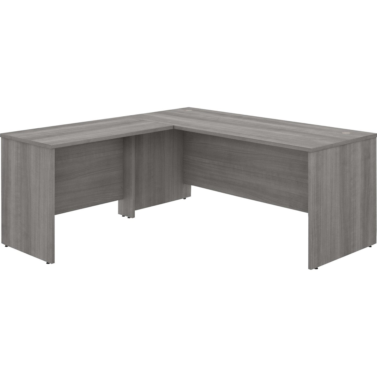 Bush Furniture Studio C 72"W x 30"D L Shaped Desk with 42W Return (STC049X) - SchoolOutlet