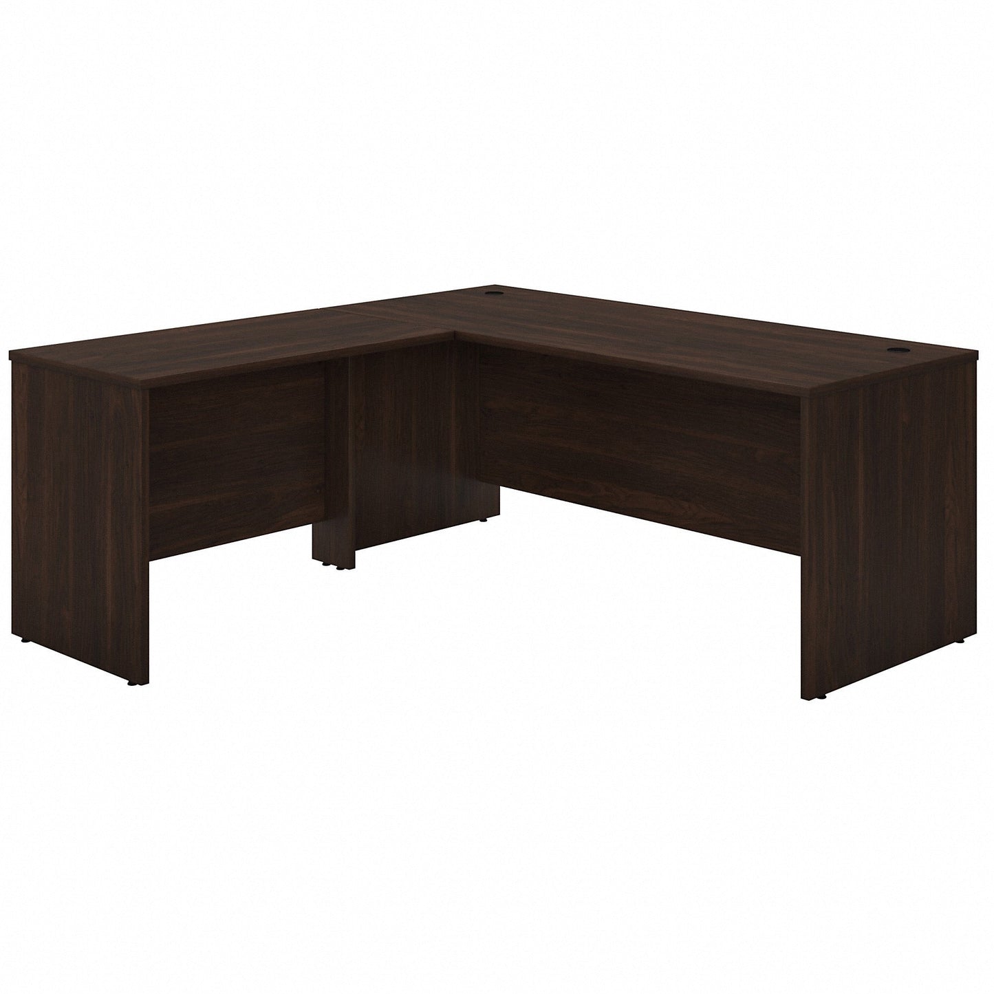 Bush Furniture Studio C 72"W x 30"D L Shaped Desk with 42W Return (STC049X) - SchoolOutlet
