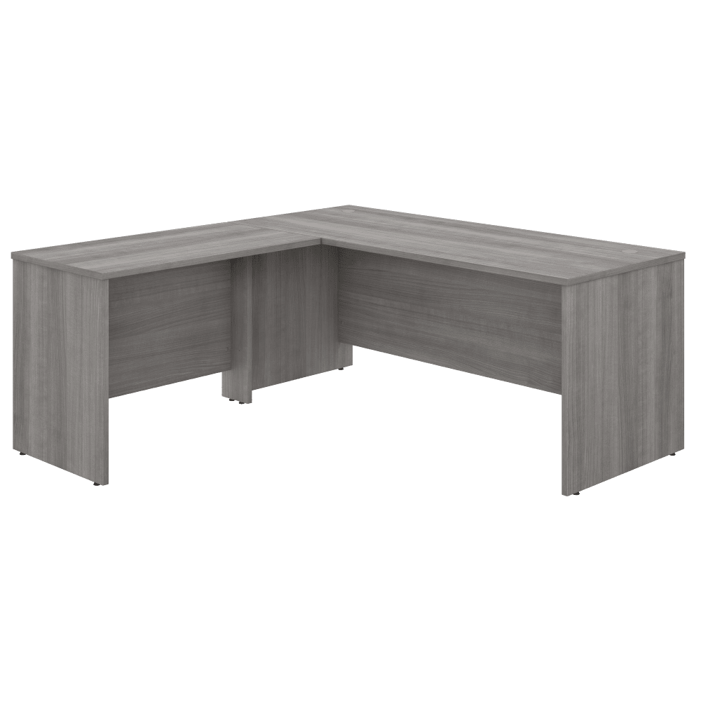 Bush Furniture Studio C 72"W x 30"D L Shaped Desk with 42W Return (STC049X) - SchoolOutlet