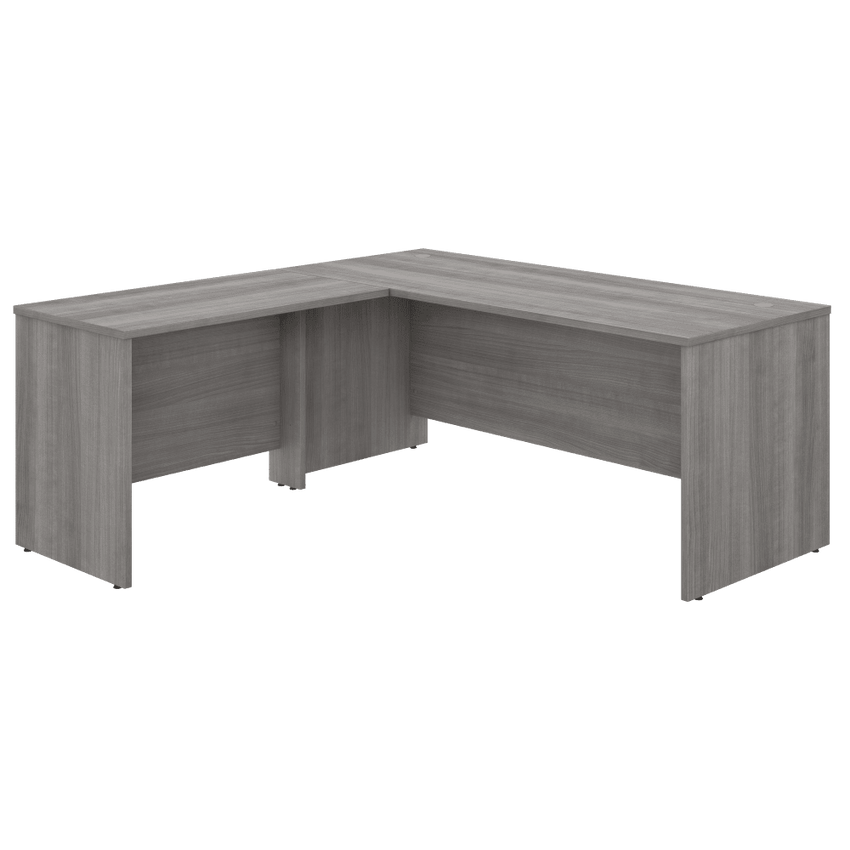 Bush Furniture Studio C 72"W x 30"D L Shaped Desk with 42W Return (STC049X) - SchoolOutlet