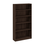 Bush Furniture Vista Tall 5 Shelf Bookcase (VSB124X) - SchoolOutlet