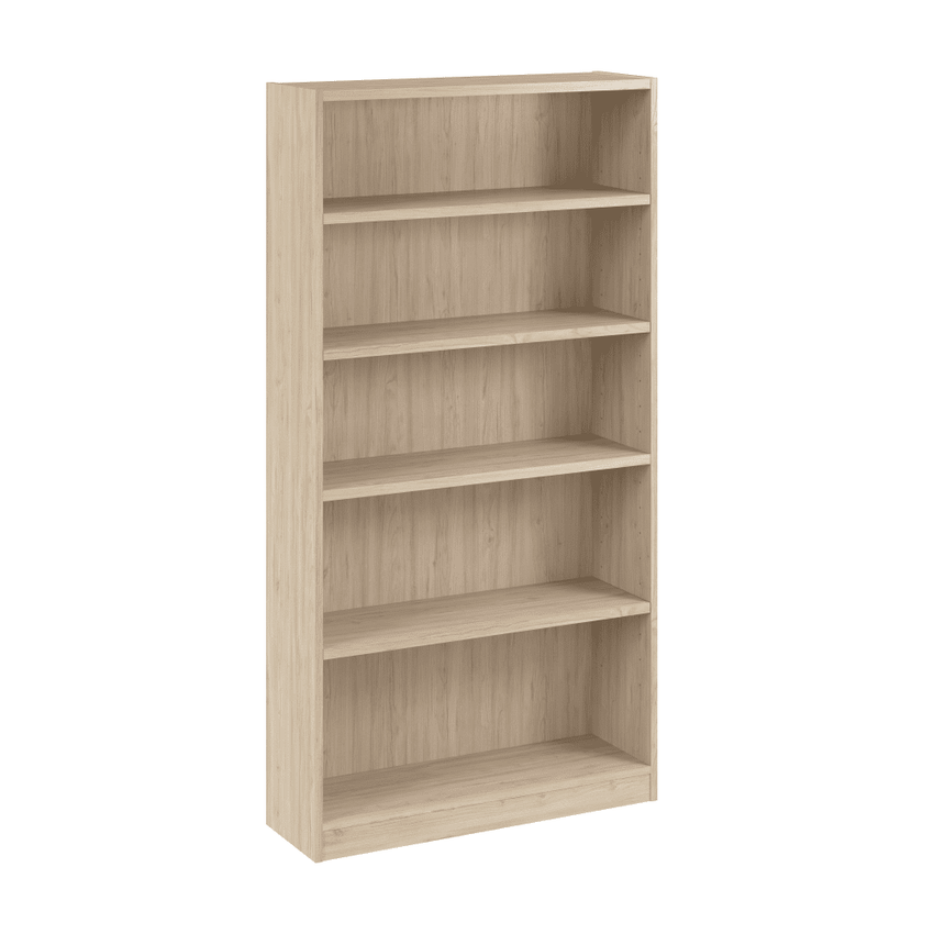 Bush Furniture Vista Tall 5 Shelf Bookcase (VSB124X) - SchoolOutlet