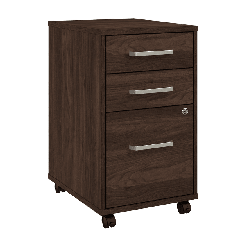 Bush Furniture Vista 3 - Drawer Mobile File Cabinet (VSF116X) - SchoolOutlet