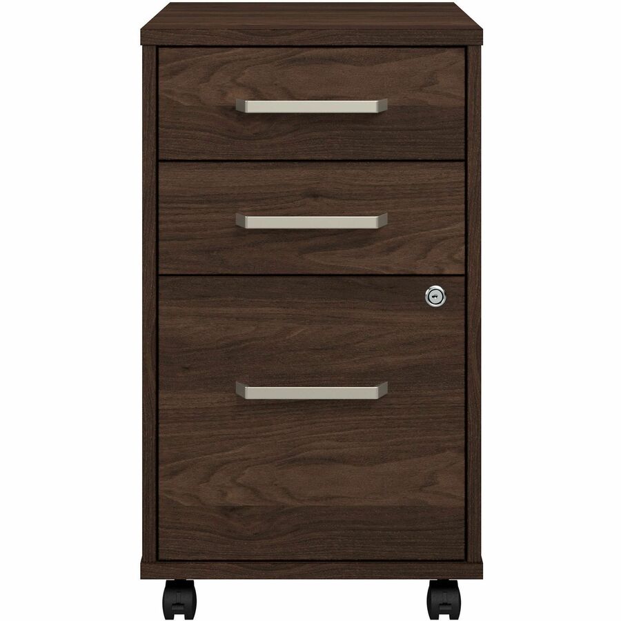 Bush Furniture Vista 3 - Drawer Mobile File Cabinet (VSF116X) - SchoolOutlet