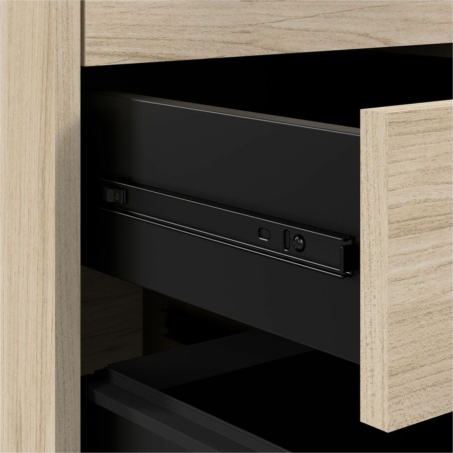 Bush Furniture Vista 3 - Drawer Mobile File Cabinet (VSF116X) - SchoolOutlet