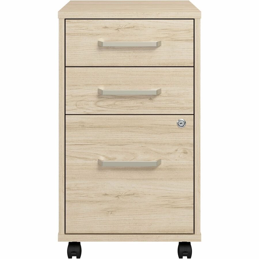 Bush Furniture Vista 3 - Drawer Mobile File Cabinet (VSF116X) - SchoolOutlet
